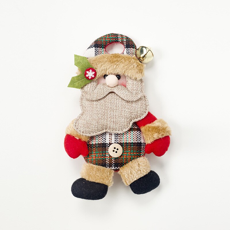 Tree Decorations Santa Claus Creative Cloth Doll