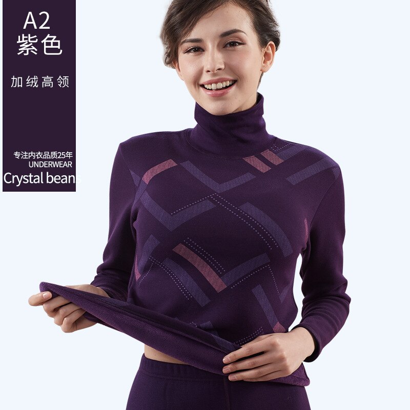 high-neck thermal underwear suit