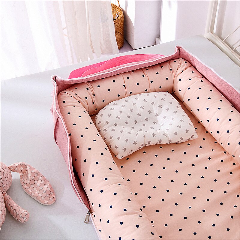 Portable Newborn Baby Crib Nest Bed