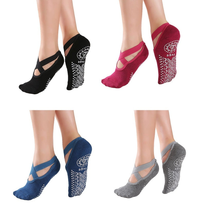Ladies Anti Slip Cotton Socks