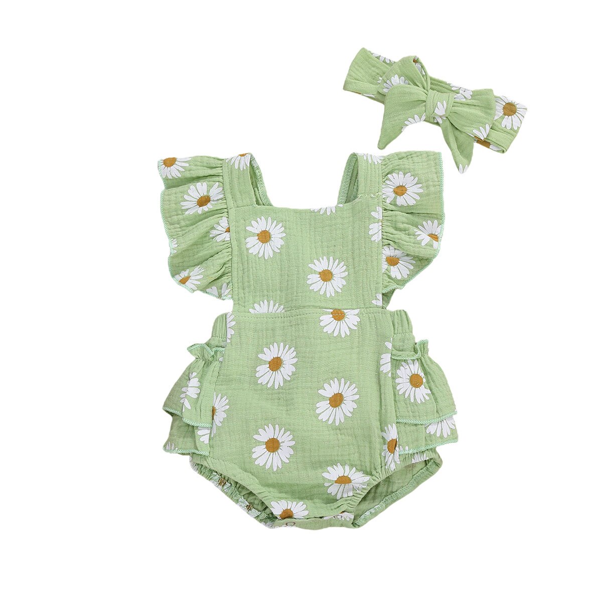 Newborn Infant Baby Girls Boys Bodysuits