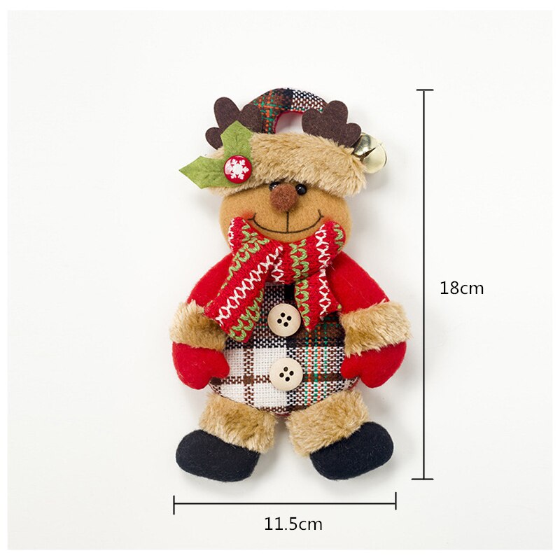 Tree Decorations Santa Claus Creative Cloth Doll
