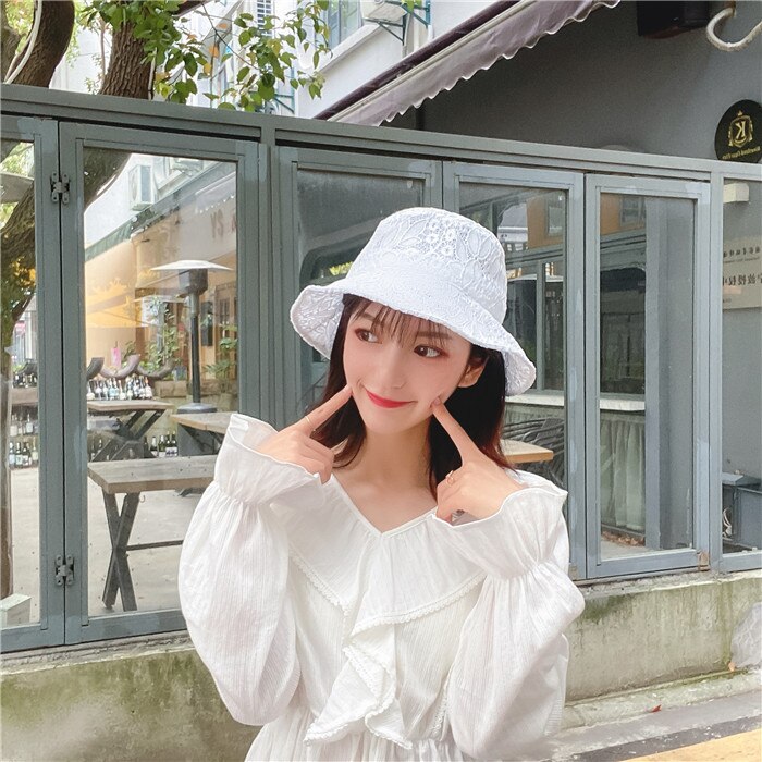 Sun Kpop Vintage Aesthetic Weaving Hat