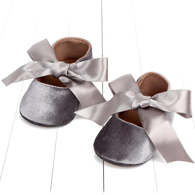 New Flower Embroidery Baby Girl Shoes