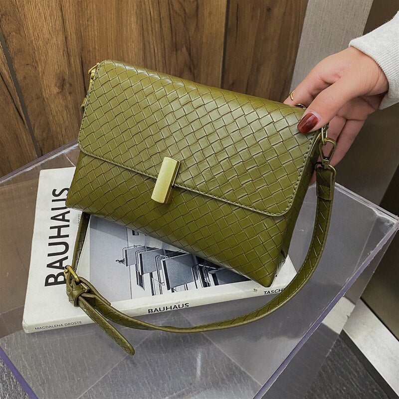 Weave Flap Bags