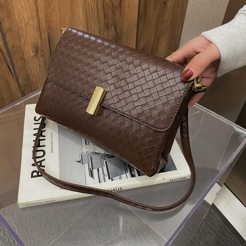 Weave Flap Bags