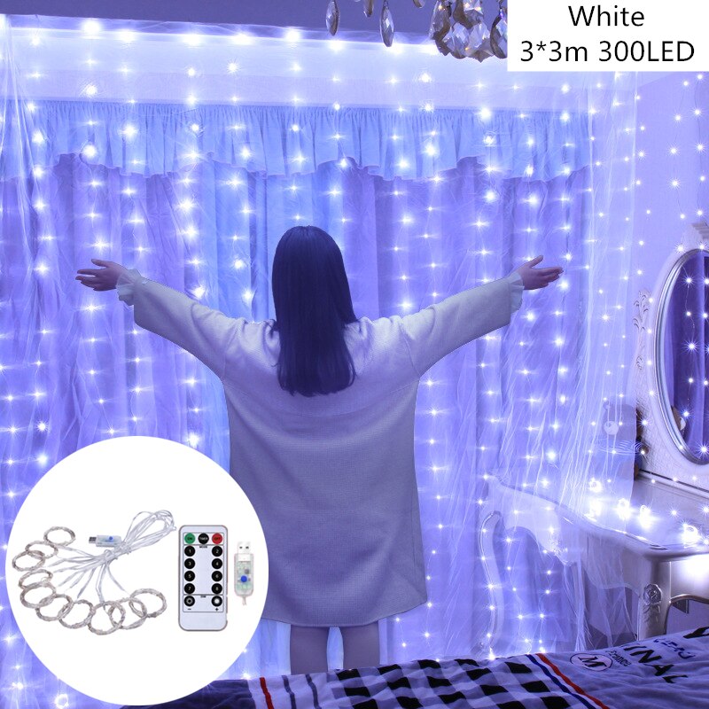 Home Curtain Fairy String LED Light