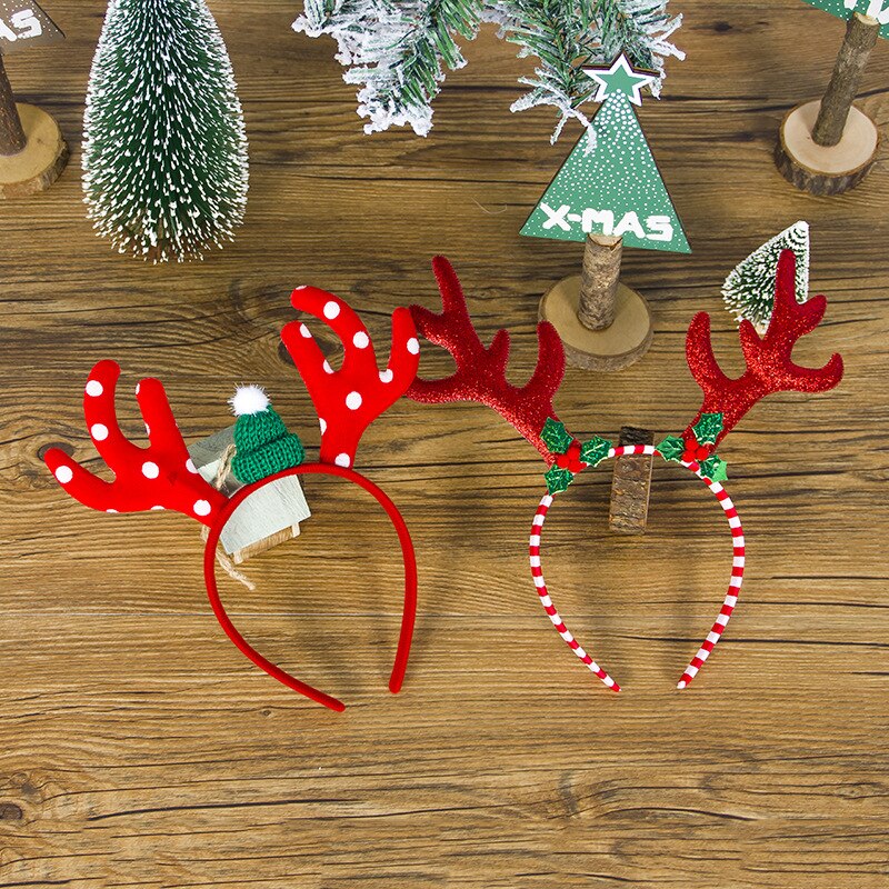 Home Headband Elk Head Wear