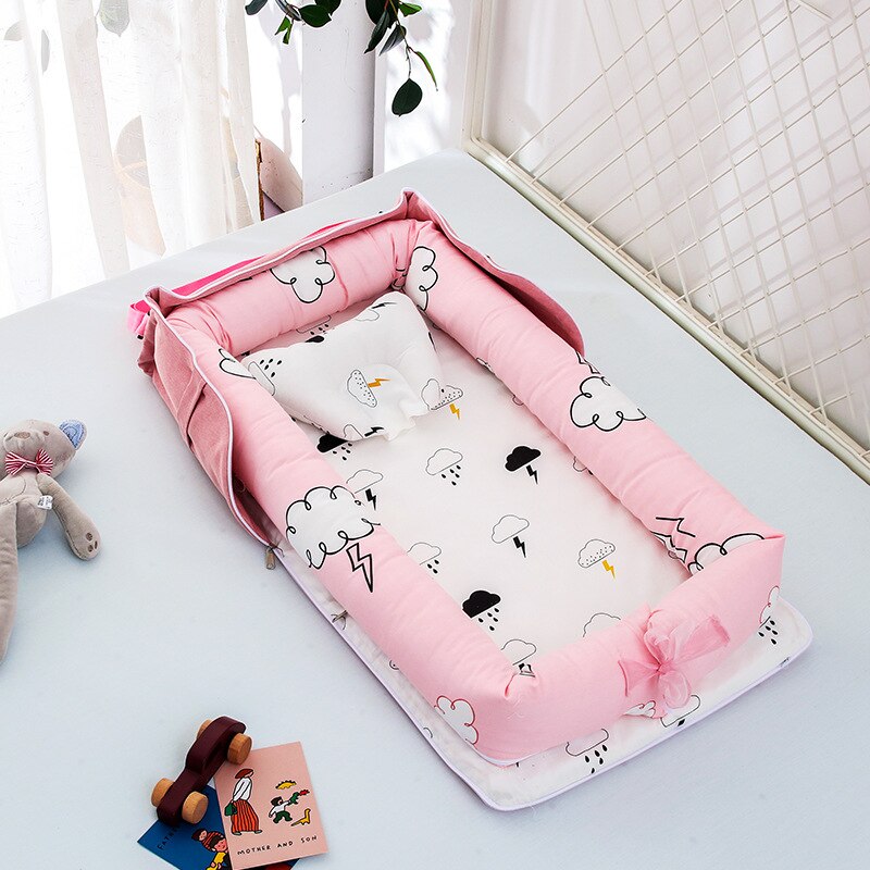 Portable Newborn Baby Crib Nest Bed