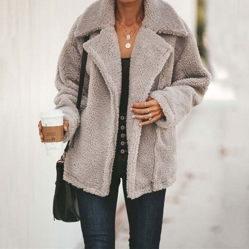 Women Winter Teddy Coat