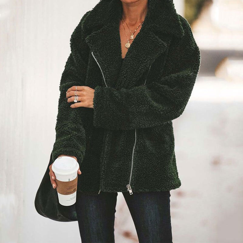 Women Winter Teddy Coat