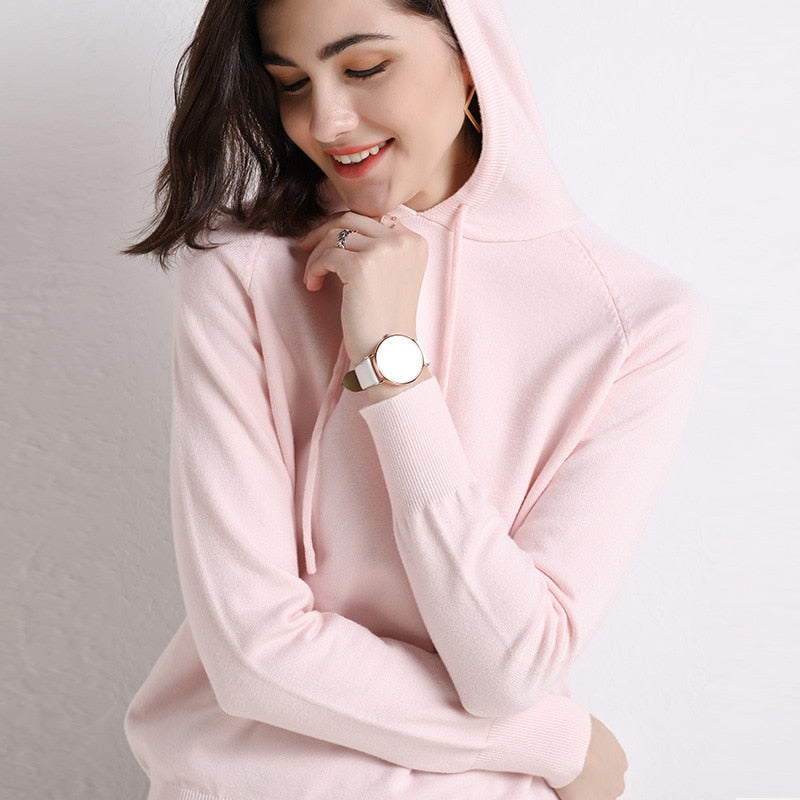 Women's Hoodies Sweatshirts Woollen