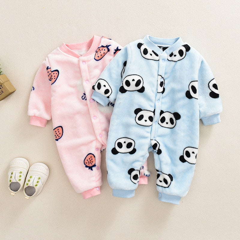 Winter Newborn Baby Clothes Baby Boy Romper