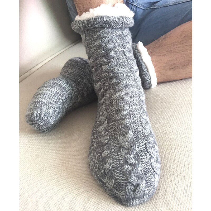 In Door Mens thermal fleece socks