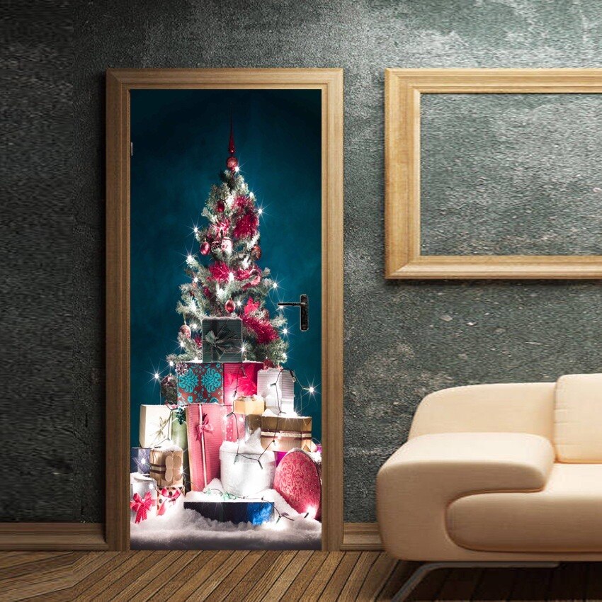 Large Size Merry Christmas Wall Stickers Fashion