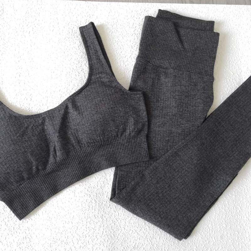 Women Sports Bra and Leggings Set
