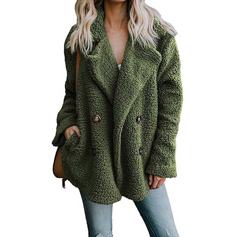 Women Winter Teddy Coat
