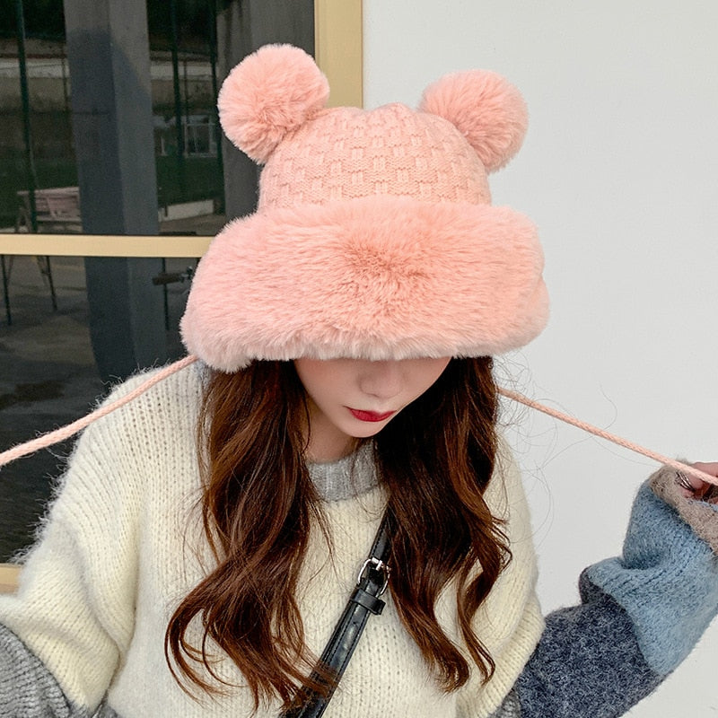 Thick Warm Russian Hat