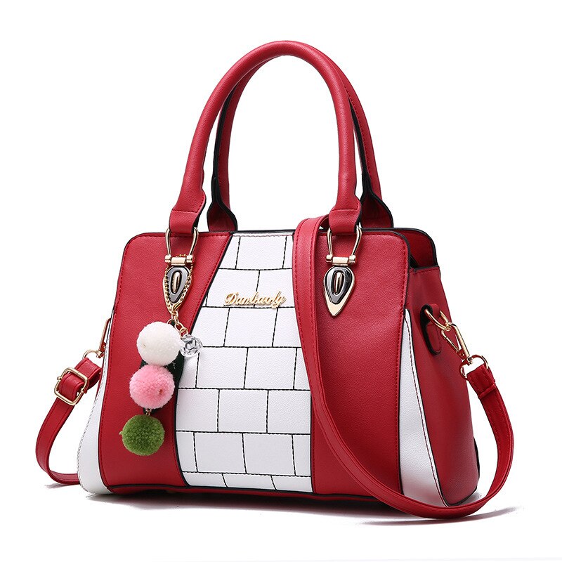 New Crocodile Leather Pattern Handbag