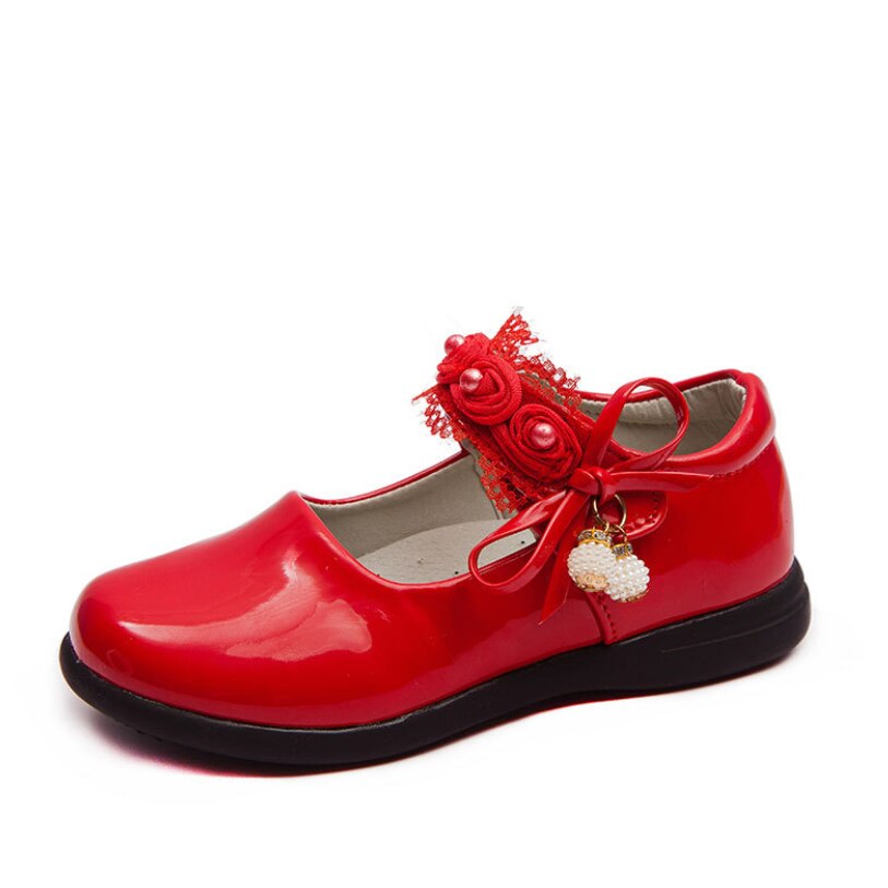 White pink children's shoes sandals