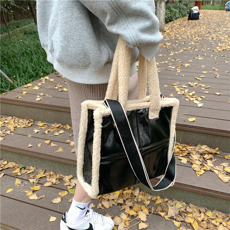 Winter Female Luxury Trend Soft Warm Bags