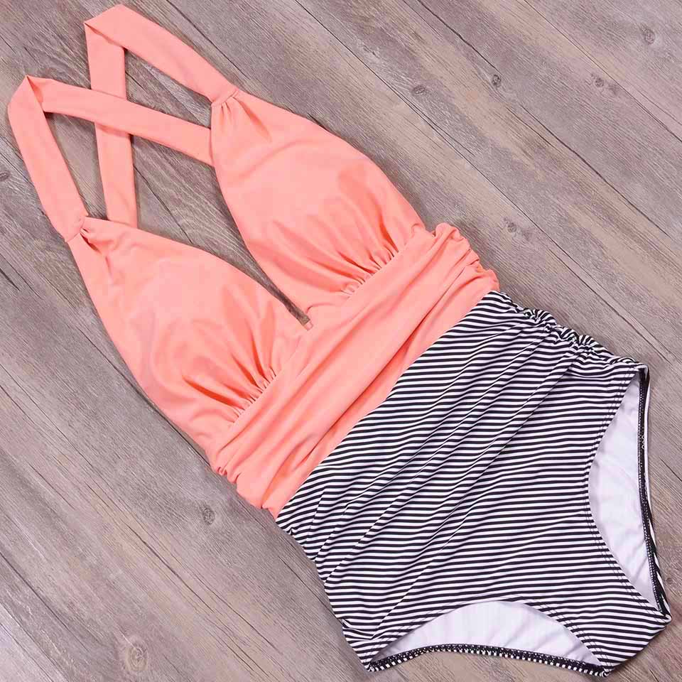 Sexy Halter One Piece Swimsuit