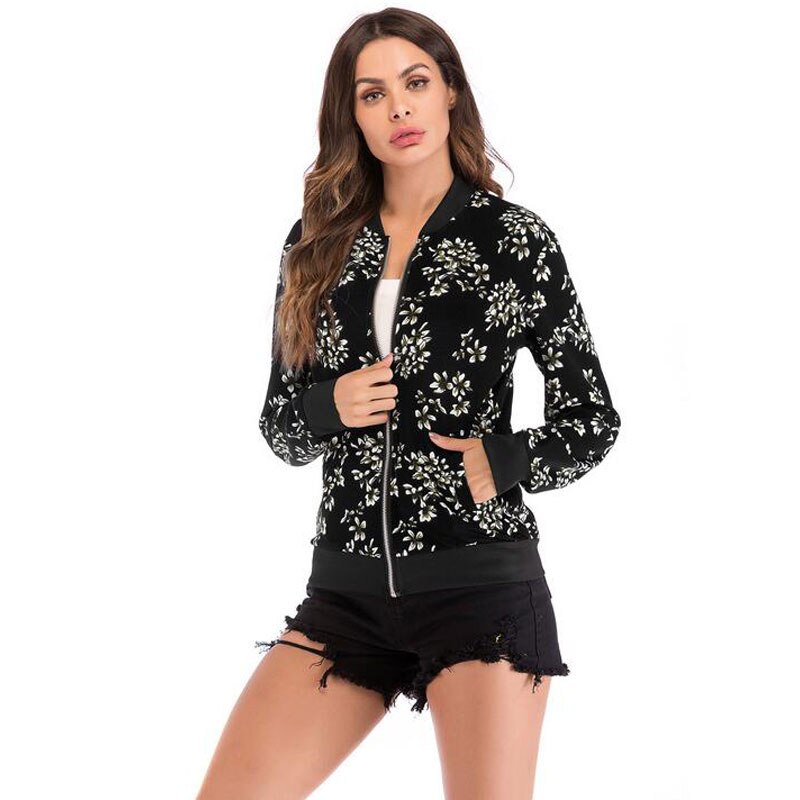 Women Floral Print Jacket