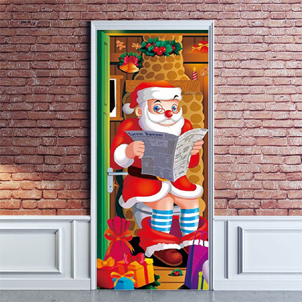 Large Size Merry Christmas Wall Stickers Fashion