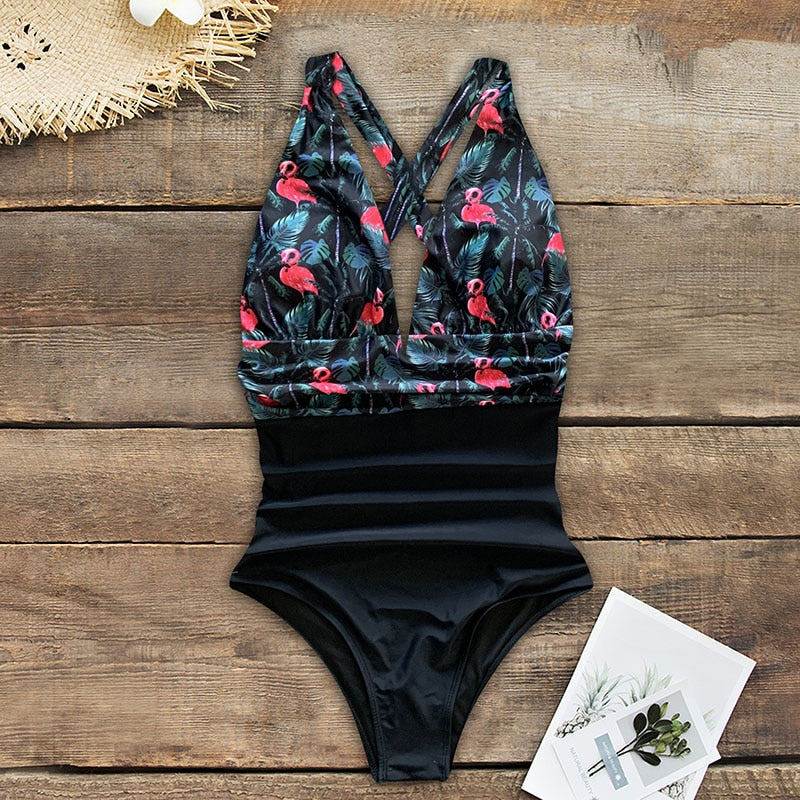 Sexy One Piece Swimsuits Female