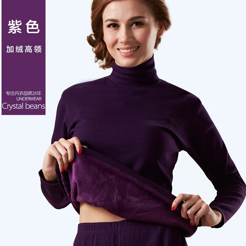 high-neck thermal underwear suit