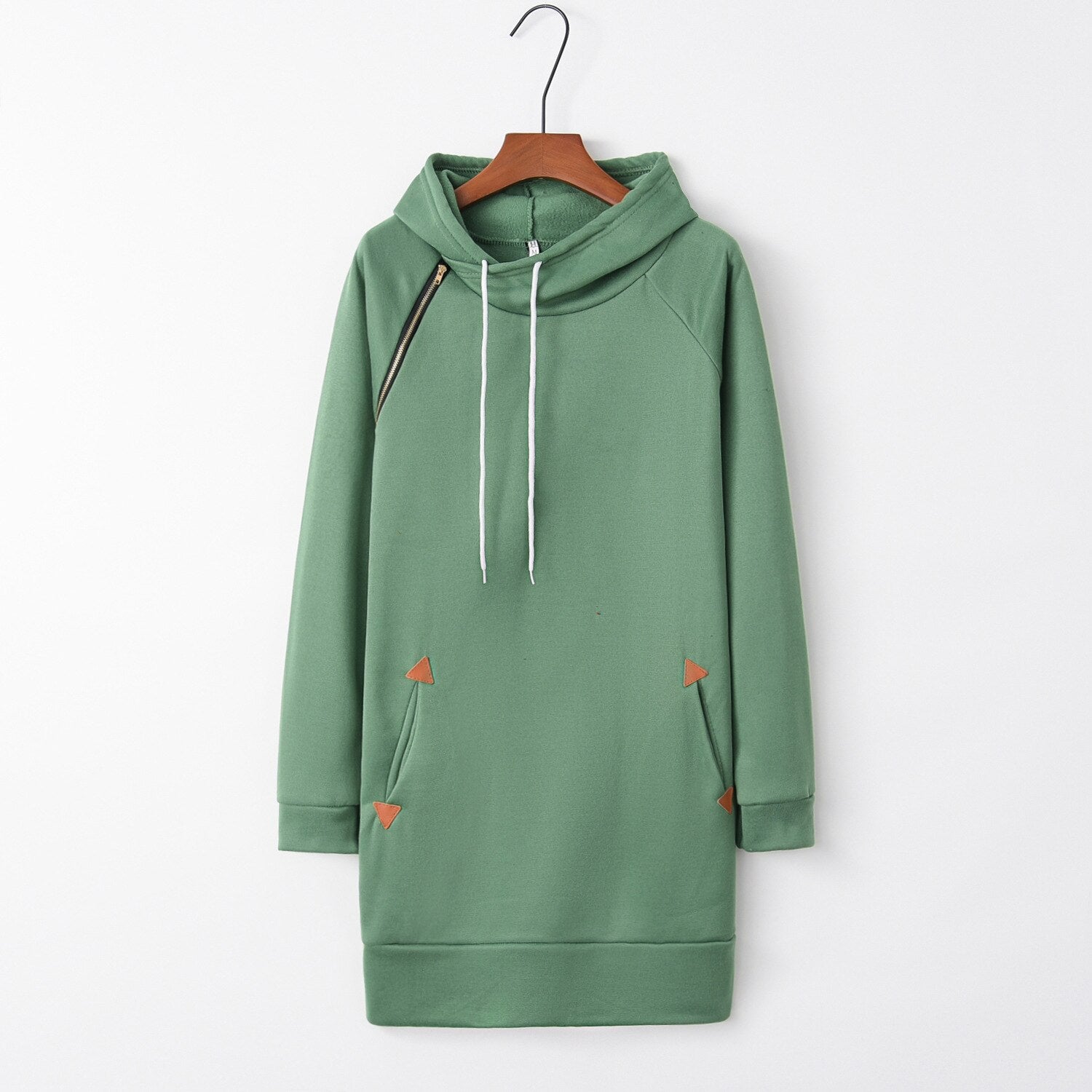 Women's Hoodies Sweatshirts Hooded Zippered