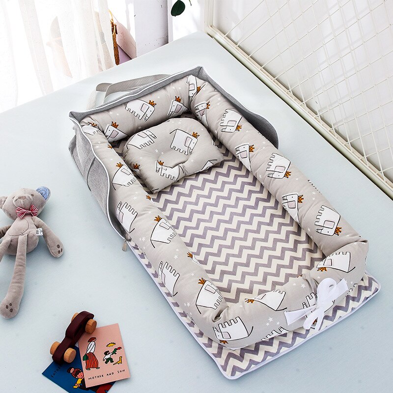 Portable Newborn Baby Crib Nest Bed