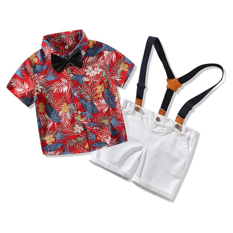 Summer Baby Boys Clothes Fashion Short Sleeve