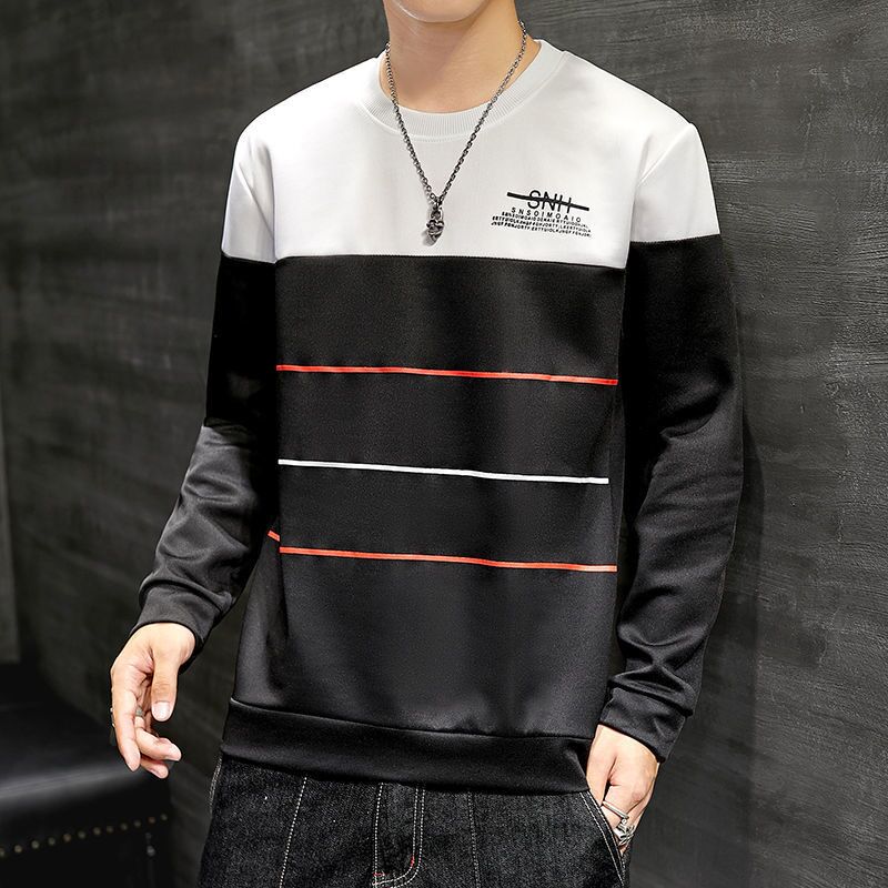 new men t shirt casual long sleeve