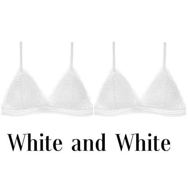 Women French Style Lace Bra