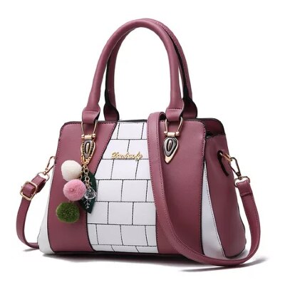 New Crocodile Leather Pattern Handbag