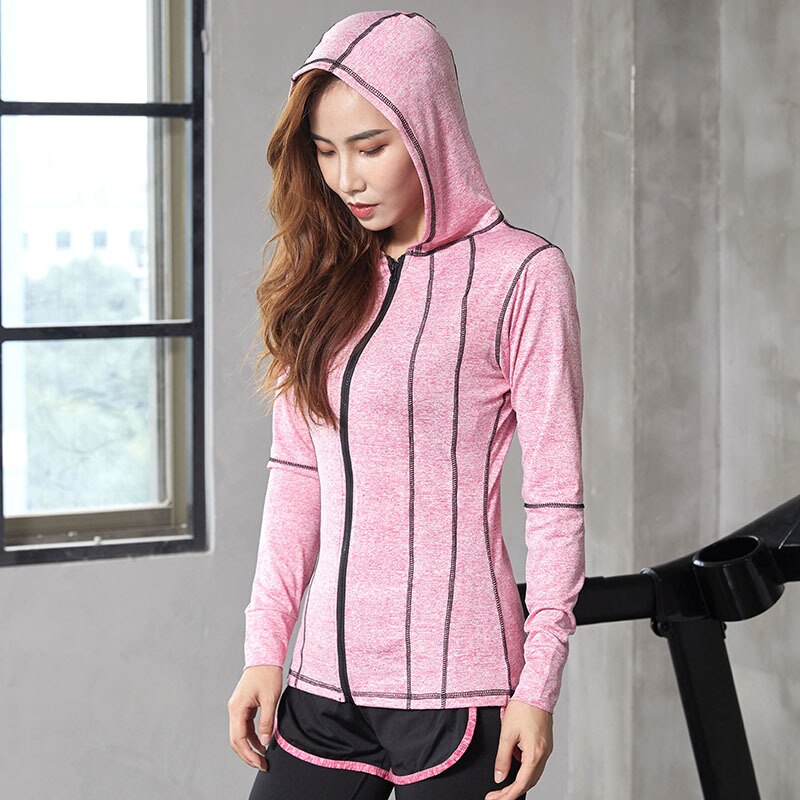 Women's Long-sleeved T Shirt Hoodie Sweatshirt
