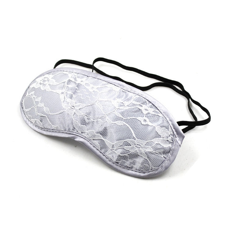 Sexy Black Lace Eye Mask Handcuffs Bracelet