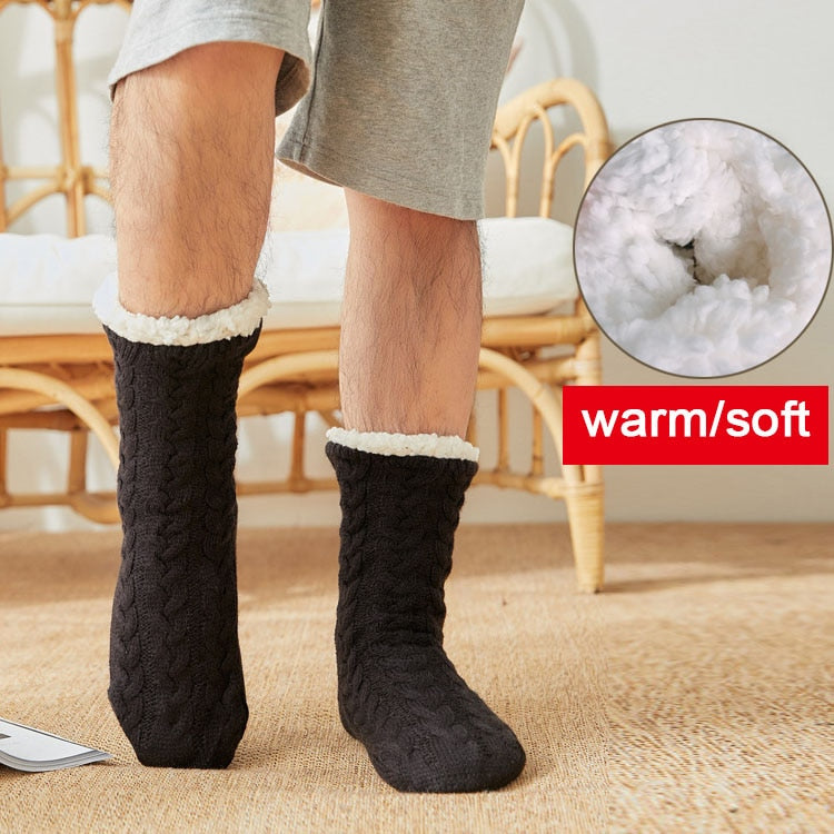 In Door Mens thermal fleece socks