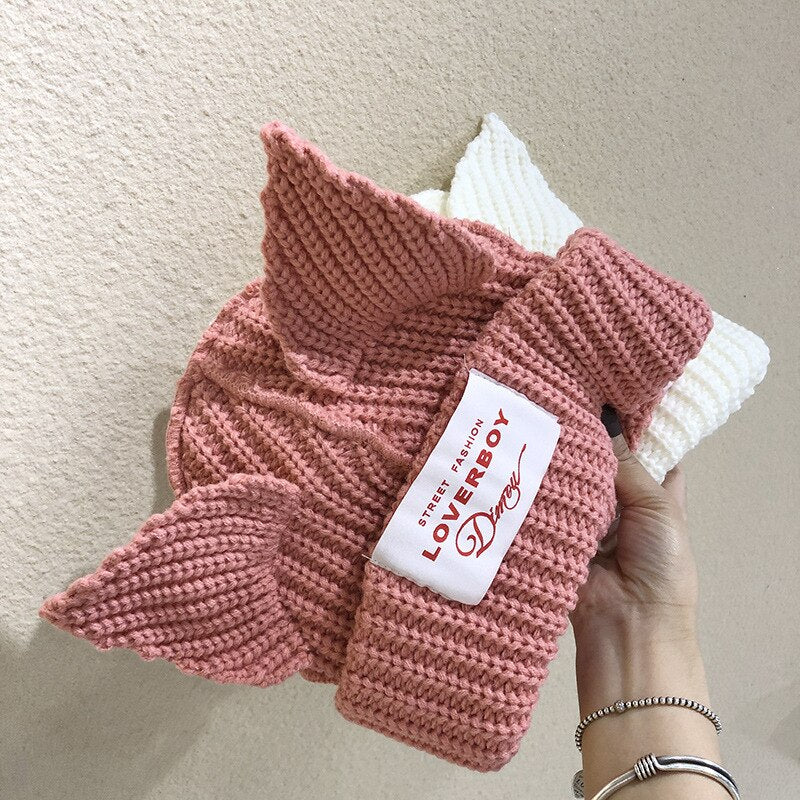 Winter Skullies Cute Women fox Hat