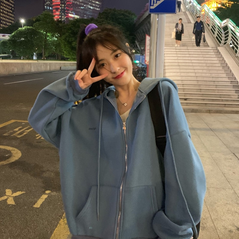 Women Casual Large hoodies