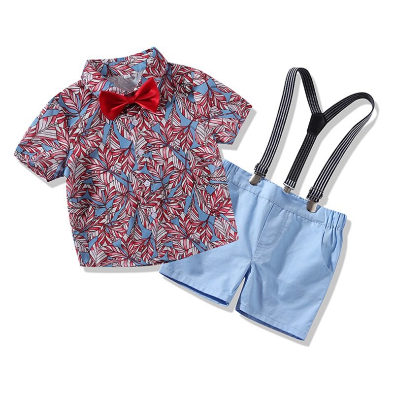 Summer Baby Boys Clothes Fashion Short Sleeve