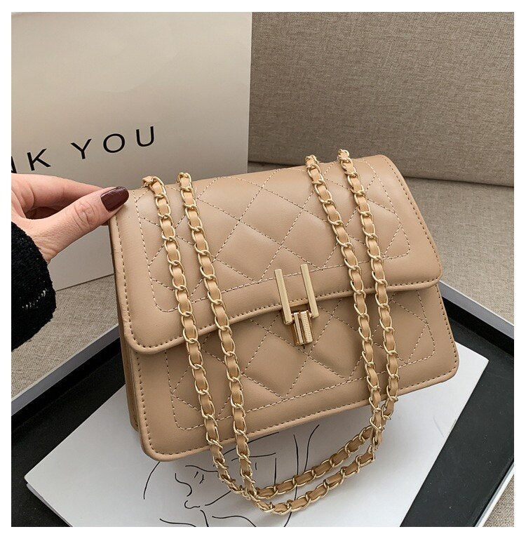 New Crocodile Leather Pattern Handbag