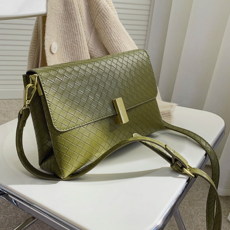 Weave Flap Bags