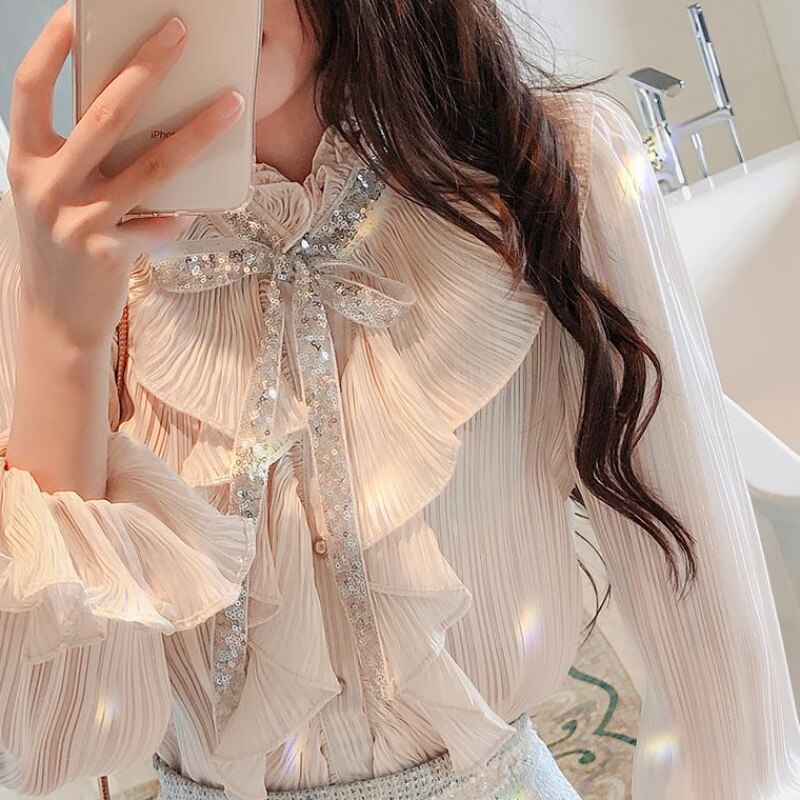 Women Ruffled Blouse