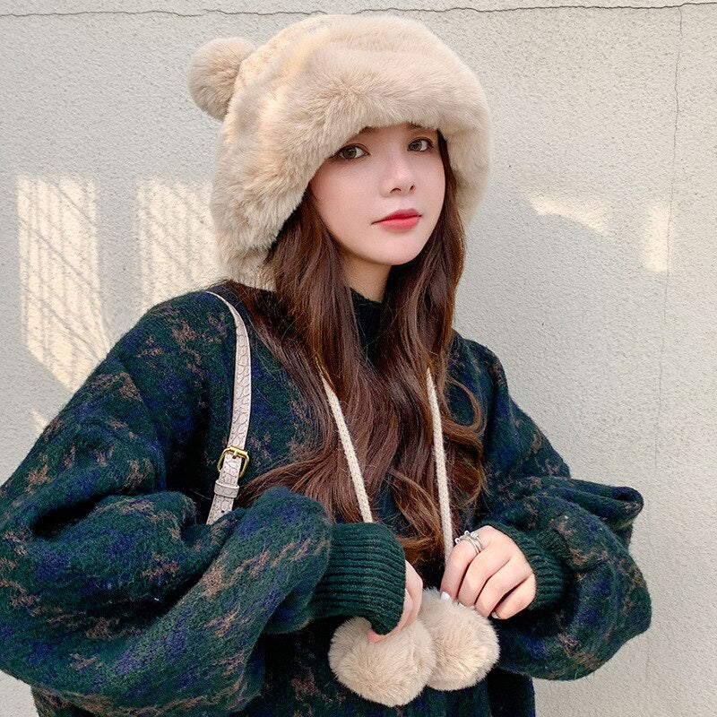 Thick Warm Russian Hat