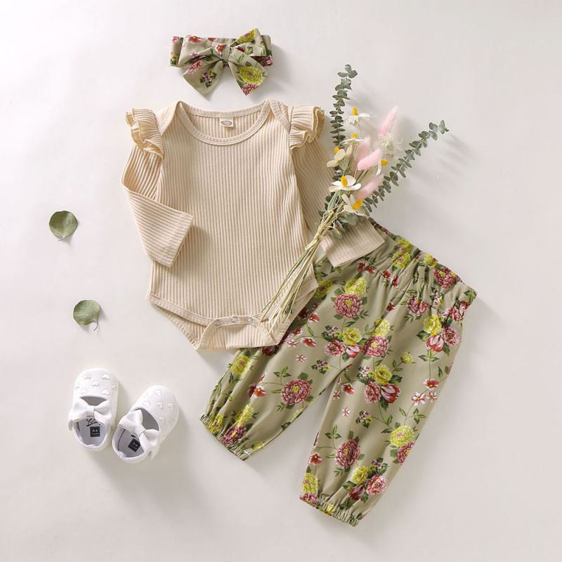 Toddler Infant Newborn Baby Girls Jumpsuit