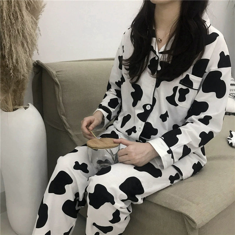 Print Cute Suit Sleepwear