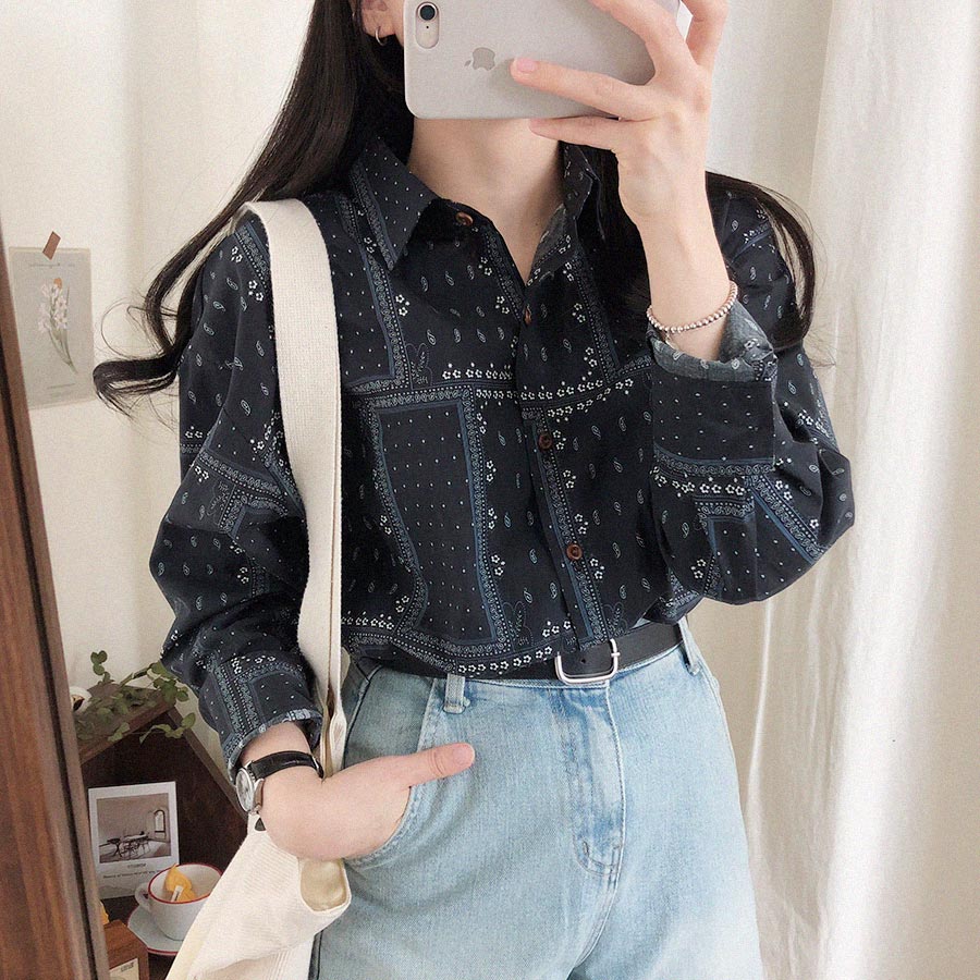 New Women Casual Blouse Plus Size