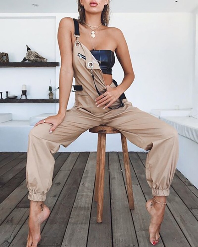 Women Fashion Casual Jumpsuit